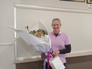 Our Open Champion for 2026 - Kristie Kennedy